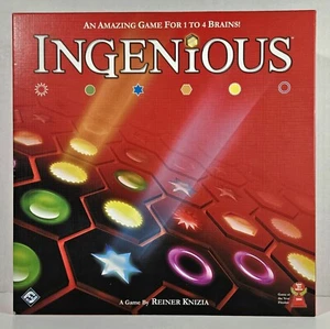 Ingenious Board Game Reiner Knizia 100% Complete Fantasy Flight Great Condition - Picture 1 of 7
