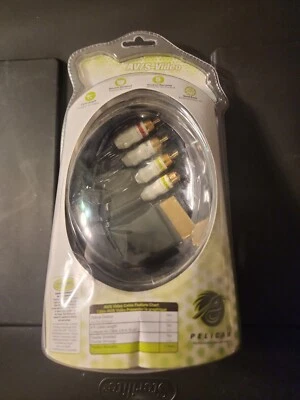 Microsoft Xbox 360 Live Wire A/V & SVideo Cable brand new sealed  - Image 1 of 4