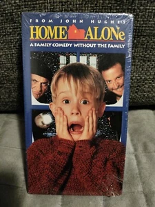 Home Alone VHS 1990 Sealed Rare Blue Tape Version 20th Century Fox Double Stamp - Picture 1 of 9
