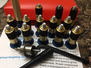 Tour Lock Pro (BLUE)14-pc Full Set(10-20g,2-25g,1-30g,1-50g)w/Tools&Manual - Picture 1 of 10