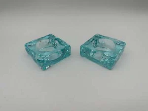 Holmegaard - City Light - Turquoise - Set of 2 - Picture 1 of 4