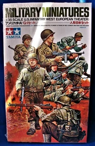 NIB Sealed Tamiya Military Miniatures US Infantry West European Theater 1:35 - Picture 1 of 10