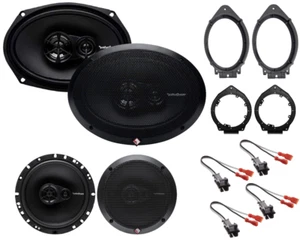 Rockford Fosgate 6x9 & 6.5" Truck Speakers kit for 2014-2023 Silverado - Sierra - Picture 1 of 6