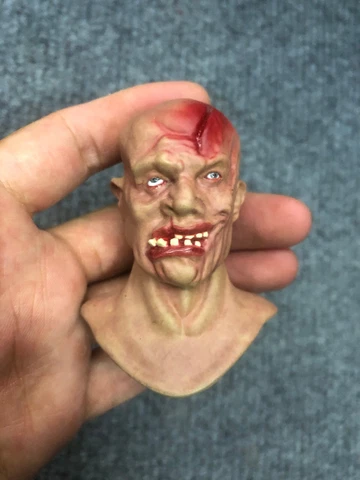 1/6 Custom Jason Voorhees Friday the 13th Head Sculpt Neck for Action Figure Cover