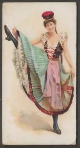 ATC A.T.C. (USA)-DANCERS OR DANCING WOMEN 1895-#12- QUALITY CARD!! - Picture 1 of 2