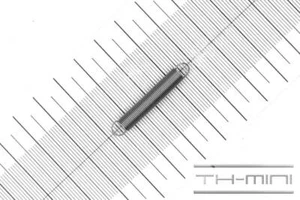 Zug-Feder 0,5mm Haken Öse 5,5x34,7mm 0,8kg Spiral Edel-stahl rostfrei Metall - Bild 1 von 1