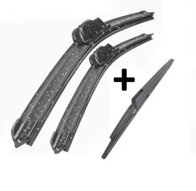 Wiper Blades Aero For Volvo V90 WAGON 1997-1998 FRONT PAIR & REAR 3 x BLADES - Image 1 of 4