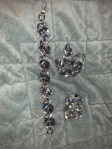 vintage Sarah Coventry bracelet earrings and brooch - Picture 1 of 10