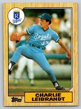 1987  Topps #223 Charlie Leibrandt Kansas City Royals