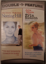 NOTTING HILL / ERIN BROCKOVICH [DVD, DOUBLE FEATURE] JULIA ROBERTS - NEW SEALED