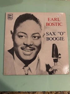 EARL BOSTIC SAX “O” BOOGIE LP OLDIE BLUES OL 8007 HOLLAND IMPORT    1984 - Picture 1 of 14