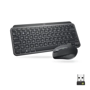 Logitech MX Keys Mini Combo for Business, Compact, Wireless Keyboard & Mouse, Lo - Bild 1 von 10