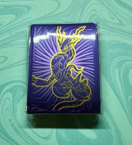 NEW Pokemon Scarlet & Violet Miraidon Sleeves from ETB 65 Sealed - Picture 1 of 1
