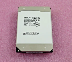 Toshiba MG08SCA16TE 16TB 3.5" SAS SED 7.2K 12G/s Disk Drive HDD - Picture 1 of 3