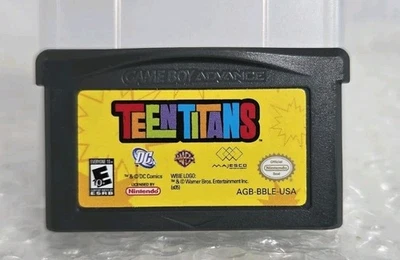 Teen Titans Nintendo GameBoy Advance GBA DS Cartridge Only Tested Cleaned DC WB - Image 1 of 2