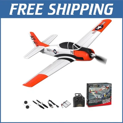 Easy-Flying T28 Trojan RC Plane with 20 Min Flight Duration - Batteries Included - Image 1 of 4