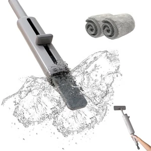 Mini Mop, Portable Self-Squeeze Small Mop for Small Space,Multi-Function with... - Picture 1 of 6