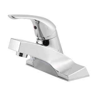 LG1425000 Pfirst Series Single Control 4 Inch Centerset Bathroom Faucet in Po... - Bild 1 von 1