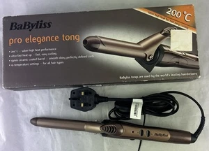 Babyliss Pro Ceramic Dial A Heat Hair Tongs 38mm - Picture 1 of 3