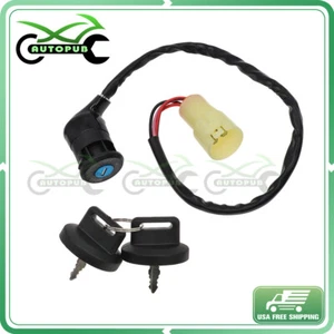 Ignition Key Switch Lock for Honda 1995-2003 TRX400 FW Foreman 400 TRX400FW 4x4 - Picture 1 of 9