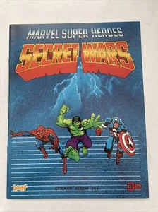 Marvel Super Heroes Secret Wars Sticker Album  1984 Leaf - Picture 1 of 7