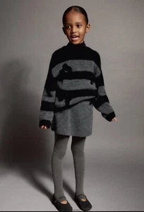 Zara Girls Bow Knit Sweater Size 6Y - Picture 1 of 3