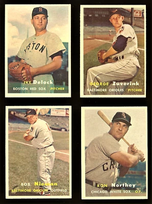 1957 Topps Baseball:  Choose Your Card  (#237 - #406) FREE SHIPPING! - Image 1 of 3
