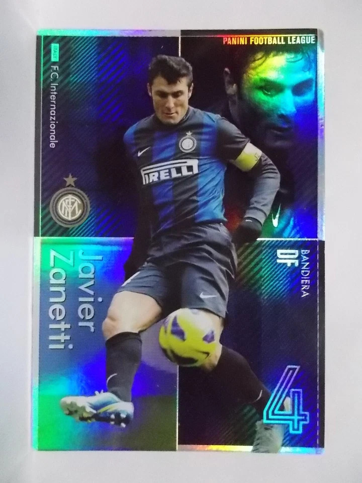 Panini Football League PFL	Insert	Inter	01	~	05 CASSANO Zanetti Ranocchia - Image 1 of 1
