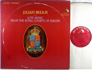 RCA WHITE DOG 1967 JULIAN BREAM Lute Music From Royal Courts of Europe LSC-2924 - Bild 1 von 4