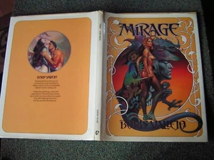 MIRAGE BORIS VALLEGO FANTASY ART BOOK1985 HARDBACK DUSTJACKET - ADULTS - Picture 1 of 2