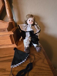 Jean J Industries 18” Porcelain Doll Soft Body, porcelain hands and feet - Imagen 1 de 6