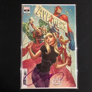 Variante de Gwen Stacy The Avengers #31 firmada por J. Scott Campbell con certificado de autenticidad - Imagen 1 de 1