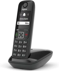 Gigaset AS690 Telefono Portatile Cordless Con Vivavoce Alta Qualità, Tastiera Il - Zdjęcie 1 z 12