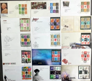 GB Stamps FDC Prestige Panes First Day Covers 1980 to 2024 - Multiple Listings - Picture 1 of 106
