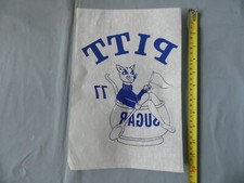 1977 Pitt Panthers Football Sugar Bowl Iron-on Stencil  *RARE*