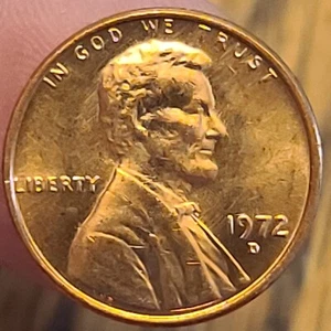 1972 D Lincoln Head Memorial Penny Good Quality Proof Like Denver  - Picture 1 of 2