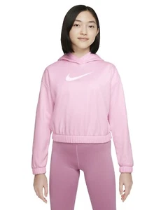 Nike Youth Older Girls Therma-Fit Pullover Hoodie, DQ8845, Sizes and Colors - Picture 1 of 25