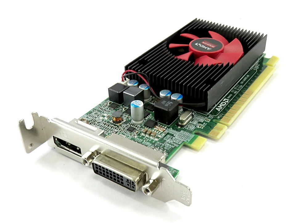 SCHEDA VIDEO GPU R5 430 64 BIT 2Gb DDR5 PCI-E x16 DVI-DP LOW PROFILE AMD - Immagine 1 di 1
