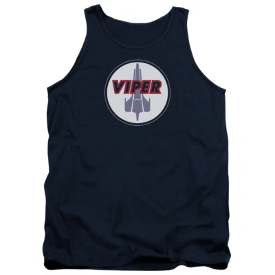 Battlestar Galactica "Viper Badge" T-Shirt or Sleeveless Tank - to 5X - Image 1 of 4