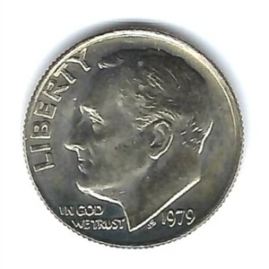 1979-D+P Brilliant Uncirculated Roosevelt Dime TWO Coins! - Picture 1 of 2