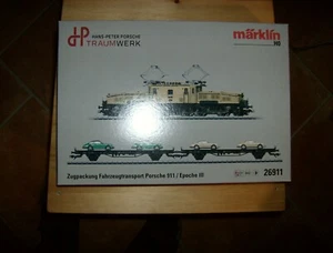 Märklin 26911 Zugpackung Krokodil Fahrzeugtransport 911 Rarität Ltd. NEU + Ovp. - Bild 1 von 5