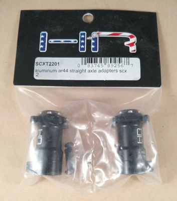 Adaptador de eixo reto Hot Racing SCX10 II alumínio AR44 SCXT2201 peça de rastreador de controle remoto - Imagem 1 de 4