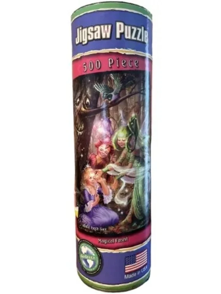 Rompecabezas Bosque Fantasía Serendipia De Colección 500 Piezas Cuento de Hadas Mágico Velocidad Puzzling  Foto 1 de 4