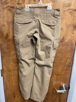 Pantalones de carga Tru Spec Tactical para mujer talla 8X31 cremallera beige caqui Foto 1 de 4