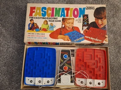 FASCINATION THE EXCITING ELECTRIC MAZE GAME Electronic Parker Brothers 1968 - Image 1 of 4