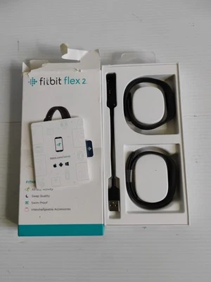 Rastreador de actividad Fitbit Flex 2 - negro (FB403BK) caja abierta Foto 1 de 3