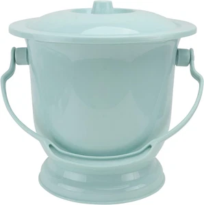 Zerodeko Campingtoilette Nachttopf Spucknapf Mit Deckel Mülleimer: Urineimer Kin - Bild 1 von 12