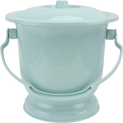 Zerodeko Campingtoilette Nachttopf Spucknapf Mit Deckel Mülleimer: Urineimer Kin - Bild 1 von 4