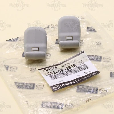 x2 Nuevo Genuino OEM Mazda CX-9 MAZDA 2/3 Parasol Soporte Clip LC62-69-261B-75 Foto 1 de 4