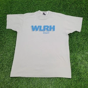 Vintage 80s WLRH 89.3 FM Radio Shirt Large 22x28 Alabama - Picture 1 of 16